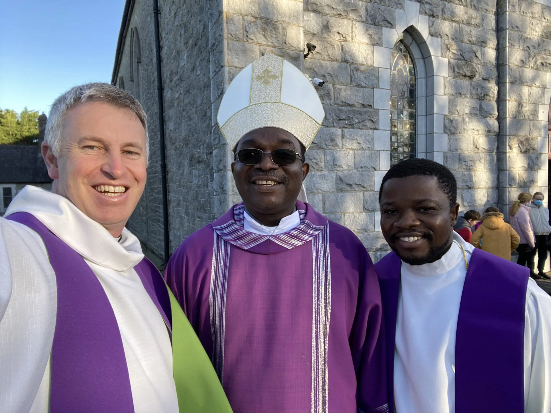 Welcoming Bishop John to our Parish