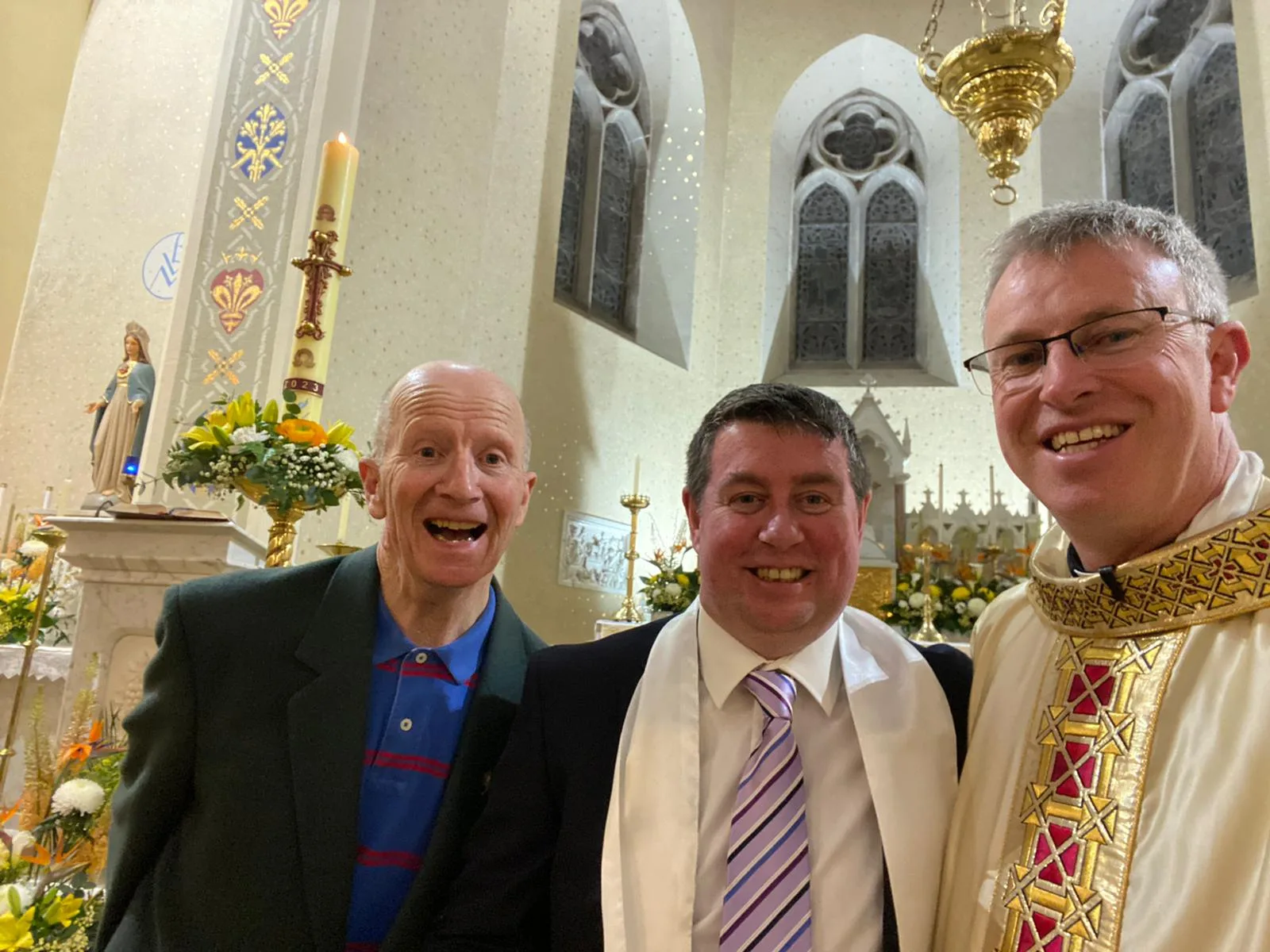Easter Baptism at St Cianán’s Church